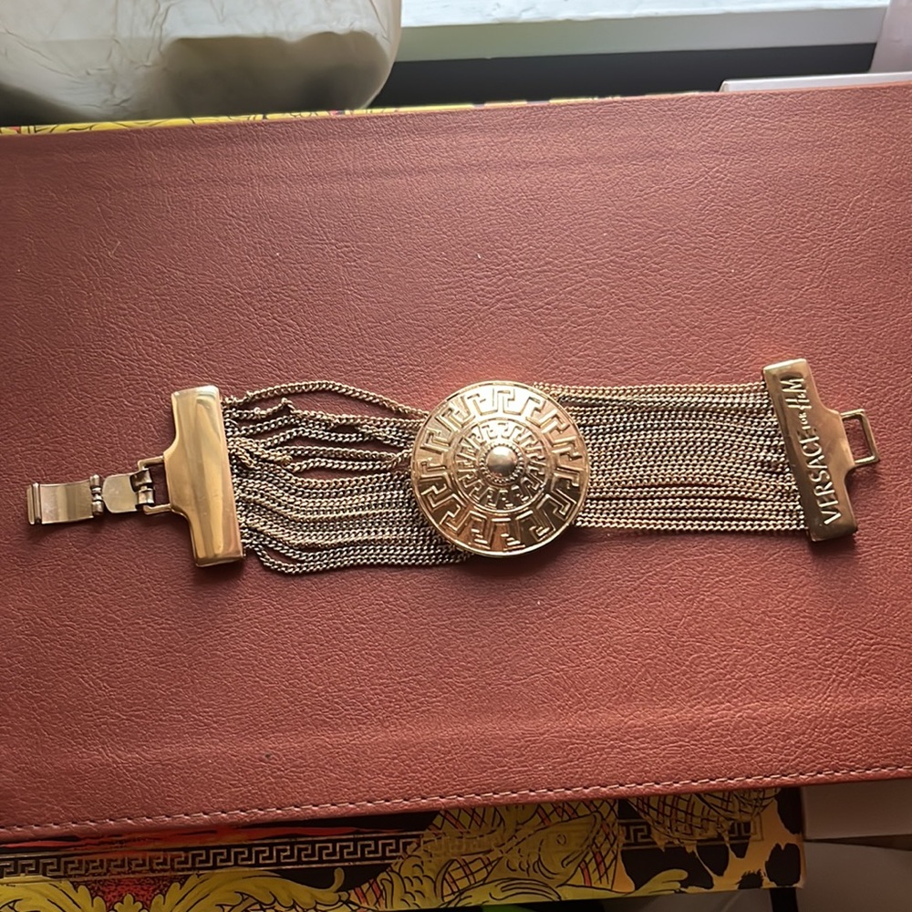 Limited Run Gold Plated Bracelet For Versace for H&M - Picture 3 of 3